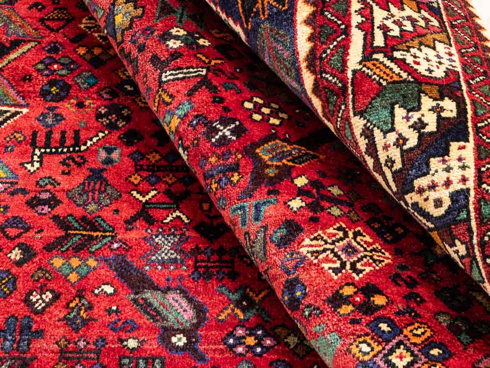 12010 Tribal Persian Qashqai Carpet 210x306cm (6.10 x 10.0ft)