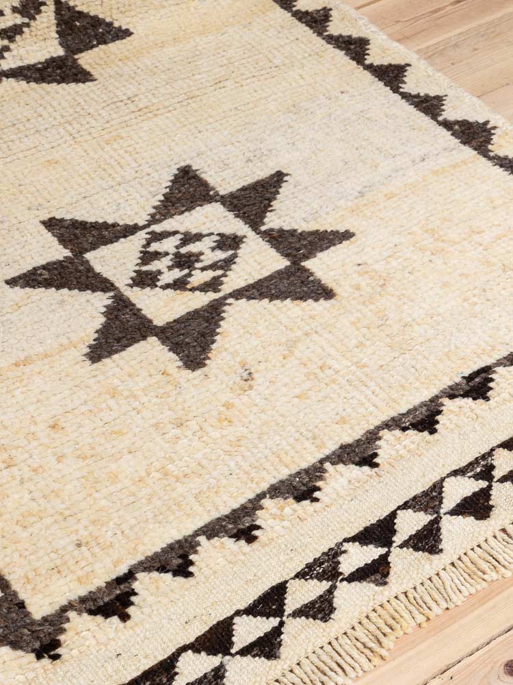 12210 Vintage Kurdish Herki Carpet Runner Rug 98x347cm (3.2 x 11.4ft)