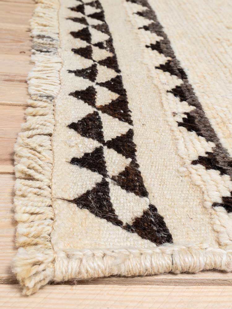 12210 Vintage Kurdish Herki Carpet Runner Rug 98x347cm (3.2 x 11.4ft)