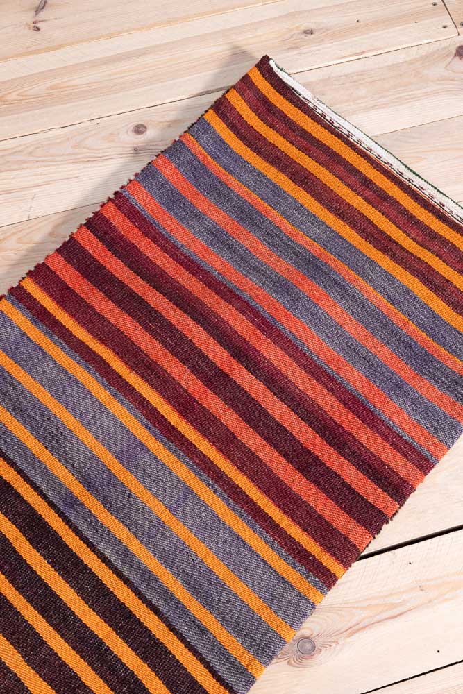 12363 Turkish Cal Vintage Carpet Floor Cushion 52x118cm (1.8 x 3.10ft)