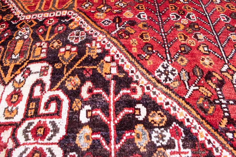 4819 Persian Qashqai Farashband Carpet 160x243cm (5.3 x 7.11ft)