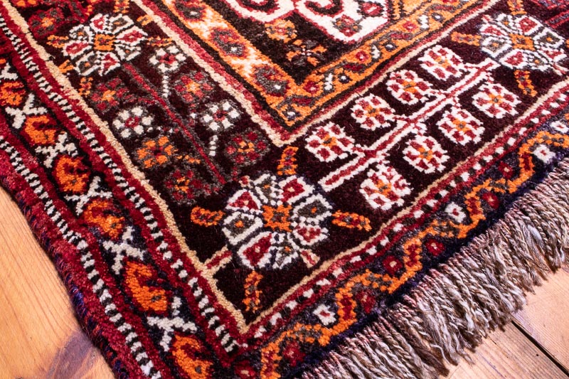 4819 Persian Qashqai Farashband Carpet 160x243cm (5.3 x 7.11ft)