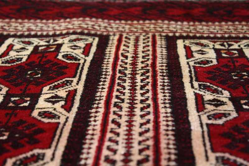 6025 Persian Mashad Baluch Oriental Rug 101x183cm (3.3 x 6ft)
