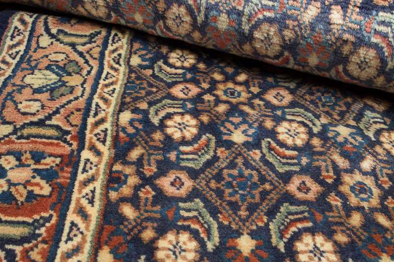8486 Oriental Persian Mahal Carpet Runner 88x429cm (2.10x14.1ft)