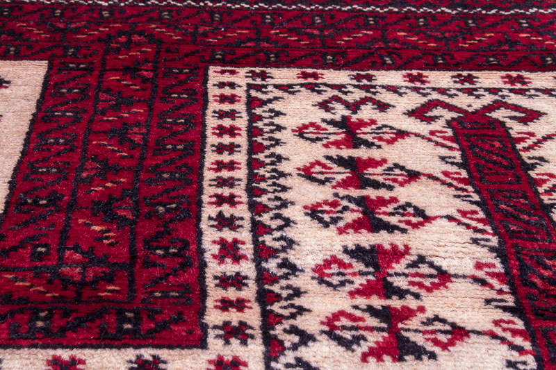 8920 Persian Mashad Baluch Oriental Rug 97x149cm (3.2 x 4.10ft)