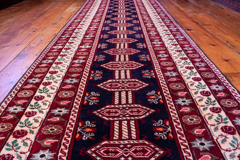 9449 Persian Baluch Runner Rug 86x316cm (2.10 x 10.4ft)