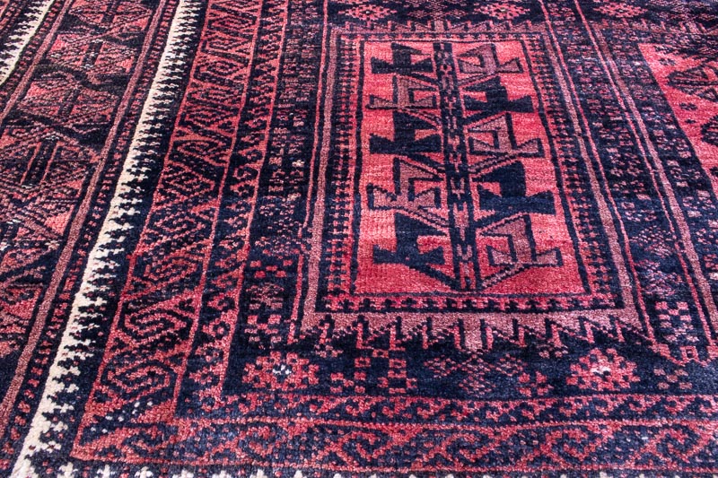 9601 Tribal Persian Baluch Rug 158x281cm (5.2 x 9.2ft)