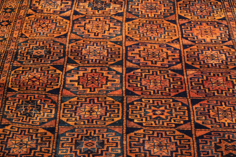 9806 Persian Kurdi Gouchan Carpet 164x319cm (5.4 x 10.5ft)