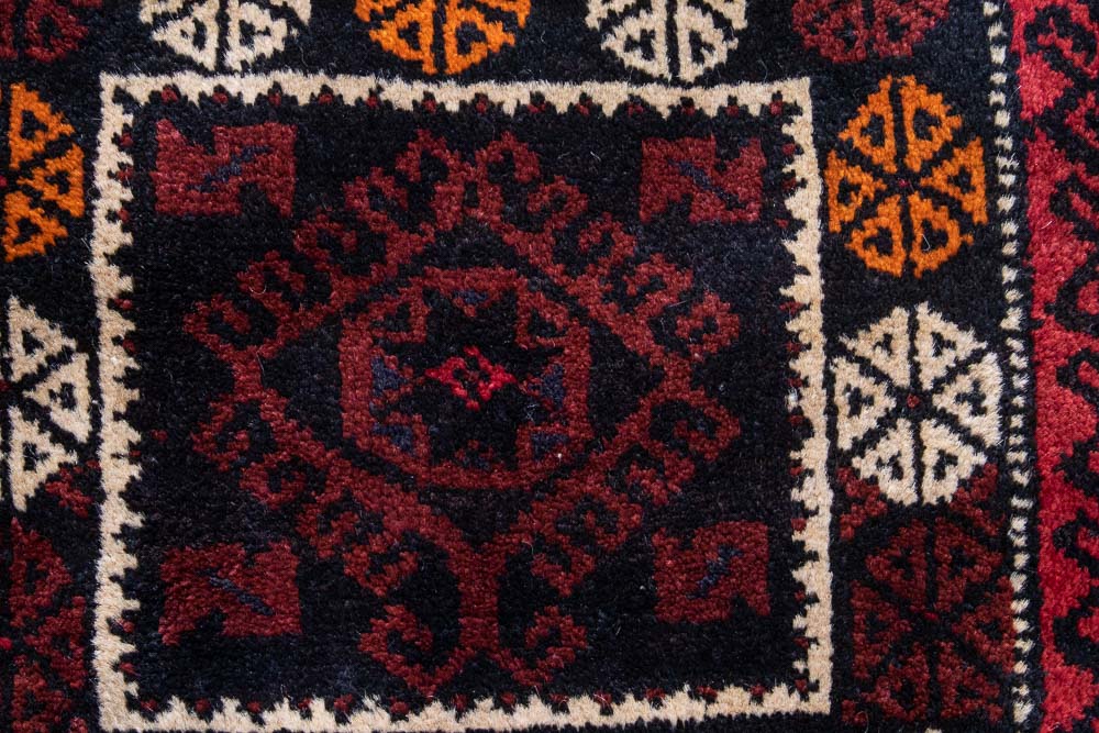 CC1413 Tribal Afghan Baluch Carpet Cushion Cover 52x60cm (1.8 x 1.11ft)