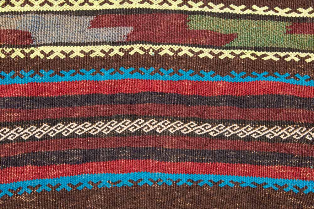 CC1421 Tribal Afghan Baluch Carpet Cushion Cover 38x42cm (1.3 x 1.4ft)