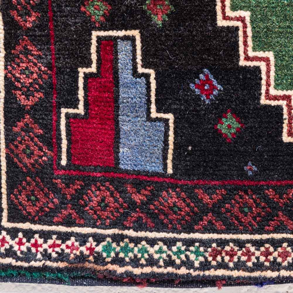 CC1469 Tribal Afghan Baluch Carpet Cushion Cover 40x41cm (1.3 x 1.4ft)