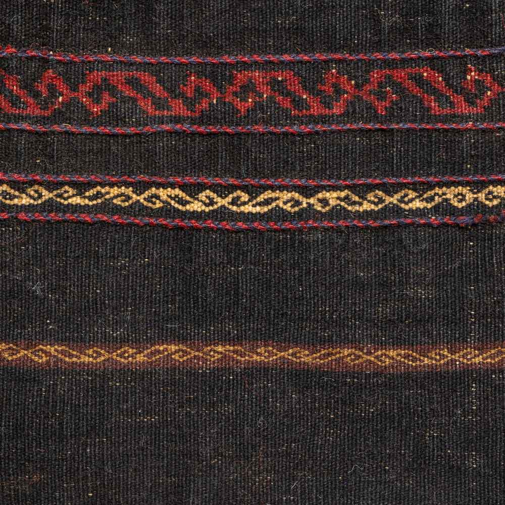 CC1530 Vintage Tribal Afghan Baluch Carpet Cushion Cover 42x44cm (1.4 x 1.5ft)