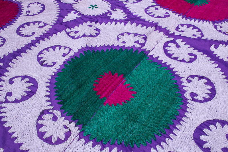 SUZ753 Vintage Suzani Embroidery - Uzbek 195x316cm