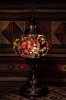 (TM14-T) Large Tiffany Turkish Mosaic Electric Glass Table Lamp