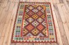 10568 Afghan Kilim Rug - Vegetable Dyed 107x147cm (3.6 x 4.10ft)