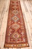 10720 Vintage Kurdish Herki Carpet Runner Rug 84x374cm (2.9 x 12.3ft)