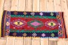 11225 Vintage Turkish Cal Kilim Rug 49x110cm (1.7 x 3.7ft)