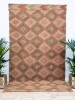 11753 Large Vintage Turkish Eskisehir Kilim Rug 189x330cm (6.2 x 10.10ft)