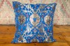 Medium Blue Ottoman Turkish Tulip Cushion Cover 68x68cm