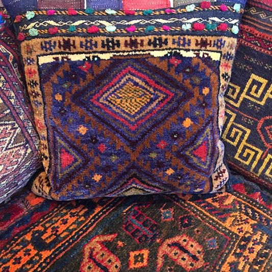 Afghan Carpet Cushions