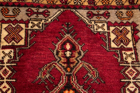 Small Turkish Sivas Rug 59x94cm - Handmade in Turkey With Soft Wool
