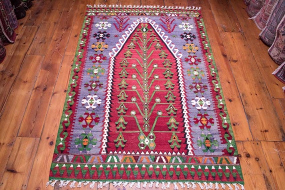 9069 Turkish Kilim Rug - Esme 106x166cm (3.5 x 5.5ft)