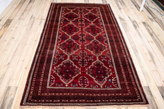 9682 Persian Baluch Oriental Rug 164x298½cm (5.4½ x 9.9½ft)
