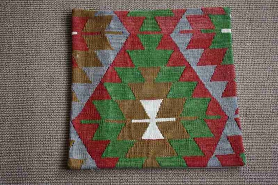 KC1023 Turkish Kilim Cushion Cover 45x45cm