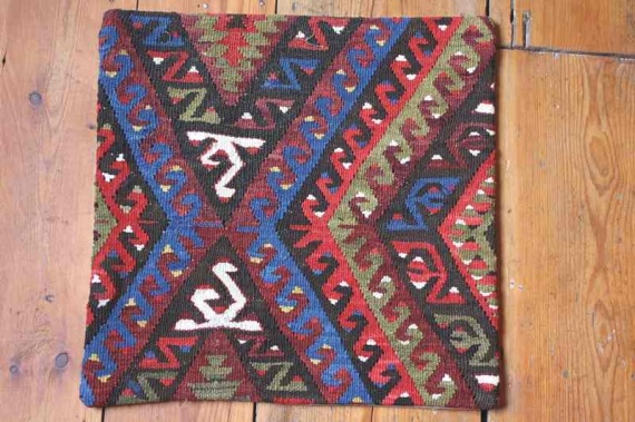 KC1246 Turkish Kilim Cushion Cover 40x40cm