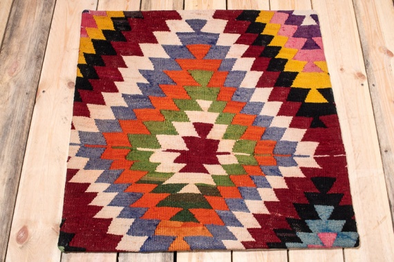 KC1591 Turkish Kilim Cushion Cover 70x70cm