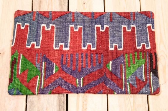 KC1618 Turkish Kilim Cushion Cover 30x50cm