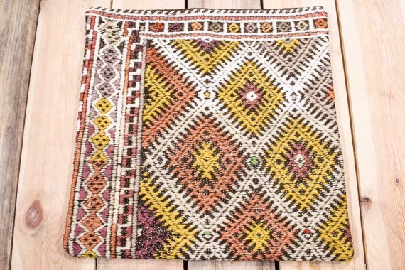 KC1833 Turkish Kilim Cushion Cover 40x40cm