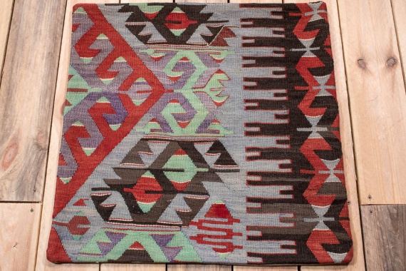 KC1900 Turkish Kilim Cushion Cover 60x60cm