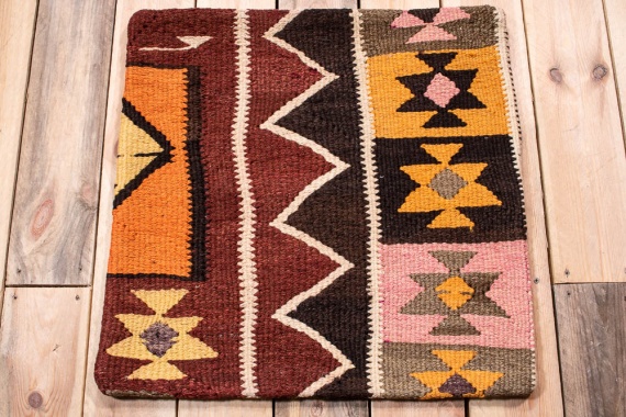 KC1901 Turkish Kilim Cushion Cover 60x60cm