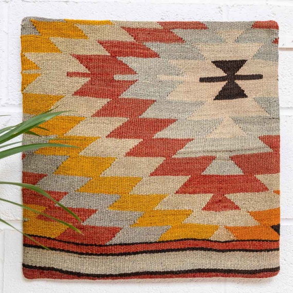 KC2200 Turkish Kilim Cushion Cover 50x50cm