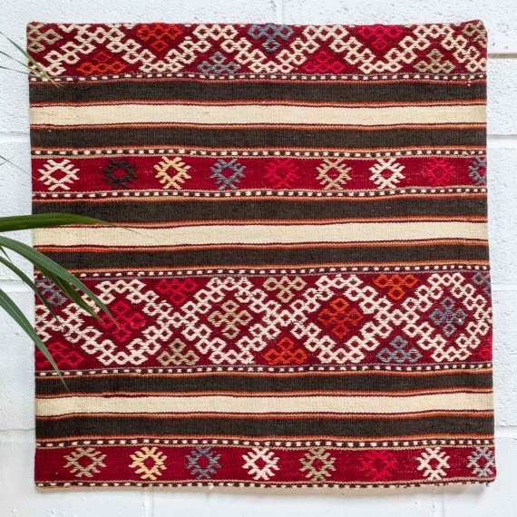 KC2256 Turkish Kilim Cushion Cover 70x70cm