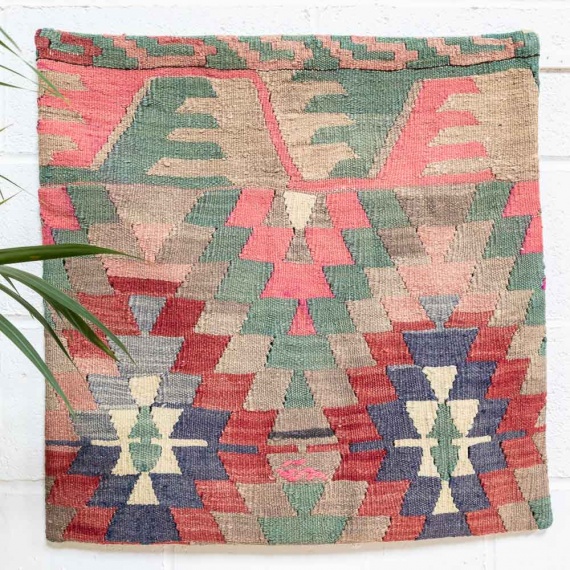 KC2260 Turkish Kilim Cushion Cover 70x70cm