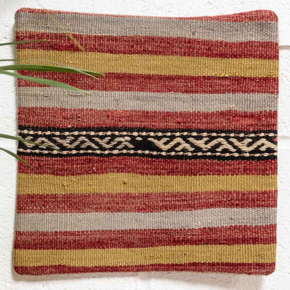 KC2320 Turkish Kilim Cushion Cover 35x35cm