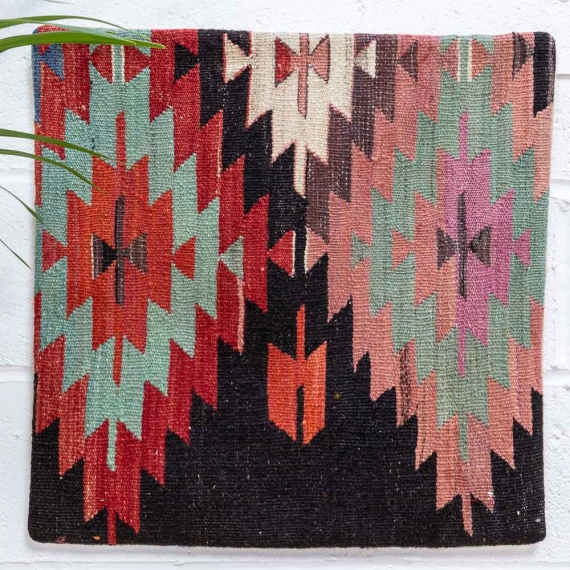 KC2326 Turkish Kilim Cushion Cover 60x60cm