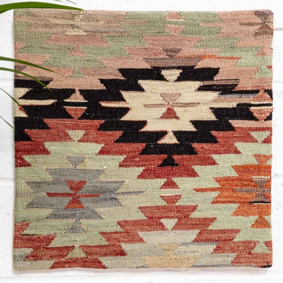 KC2330 Turkish Kilim Cushion Cover 60x60cm