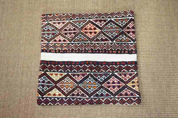 KC797 Turkish Kilim Cushion Cover 40x40cm