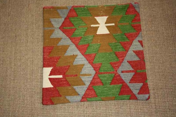 KC825 Turkish Kilim Cushion Cover 46x45cm