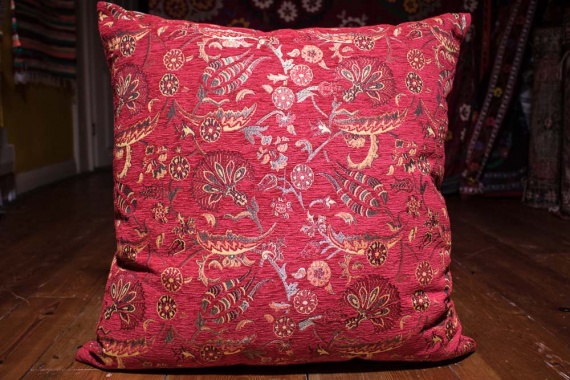 Medium Red Ottoman Turkish Cushion Cover 68x68cm