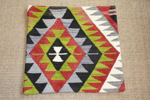 KC520 Turkish Kilim Cushion Cover 44x44cm