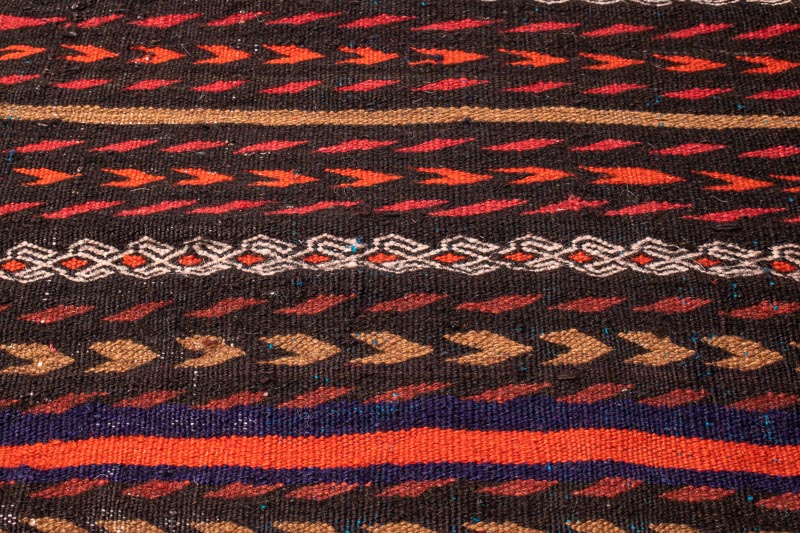 10178 Afghan Baluch Small Kilim Rug 50x60cm (1.7½ x 1.11½ft)
