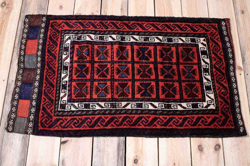 10191 Afghan Baluch Floor Cushion 58x98cm (1.11 x 3.2½ft)