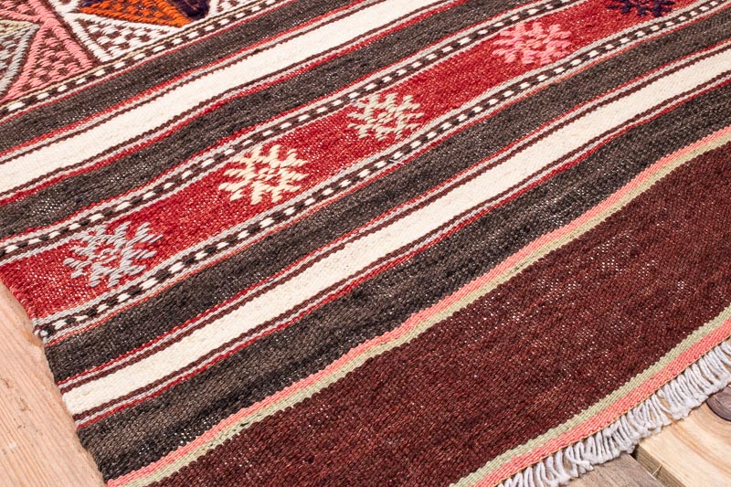 10411 Turkish Vintage Runner Rug - Canakkale 66x211cm (2.2 x 6.11ft)