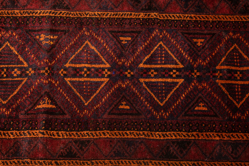 10463 Afghan Baluch Carpet Floor Cushion 51x110cm (1.8 x 3.7ft)