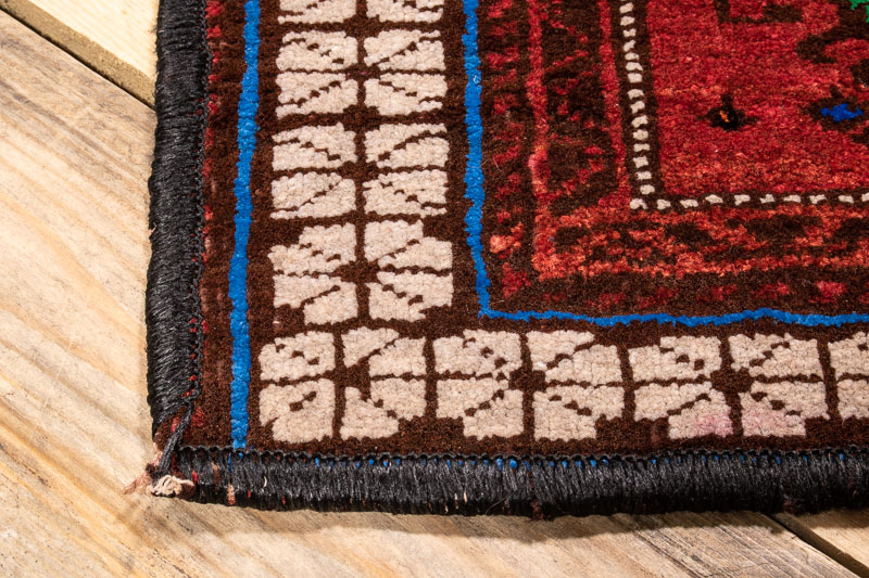 10470 Afghan Baluch Small Rug 43x57cm (1.5 x 1.10ft)