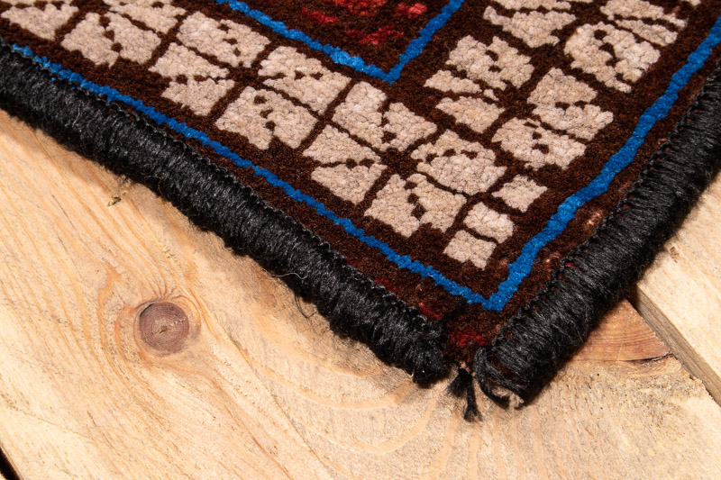 10470 Afghan Baluch Small Rug 43x57cm (1.5 x 1.10ft)